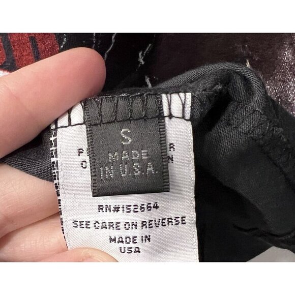 Altar’d State Los Angeles 1999 US Tour Men’s T-Shirt Size Small Black Bald Eagle - Picture 4 of 6